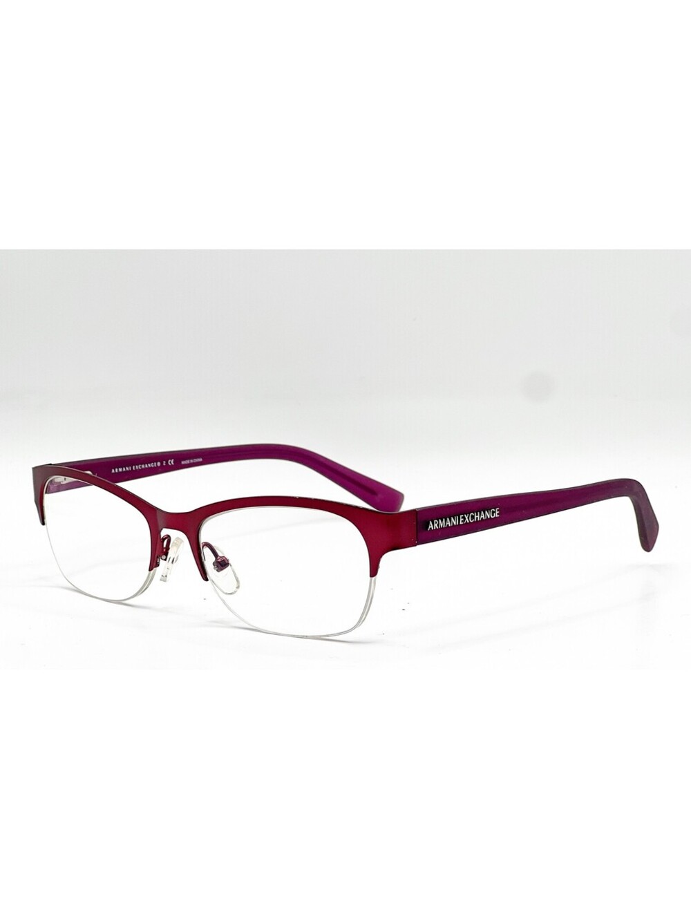 Armani Exchange Ax 1016 6050 Satin Berry Jam Authentic Eyeglasses 53-17-140